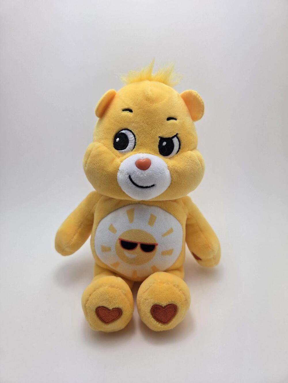 Yellow Care Bear Sunshine, Care Bear Plush! (8 inch)